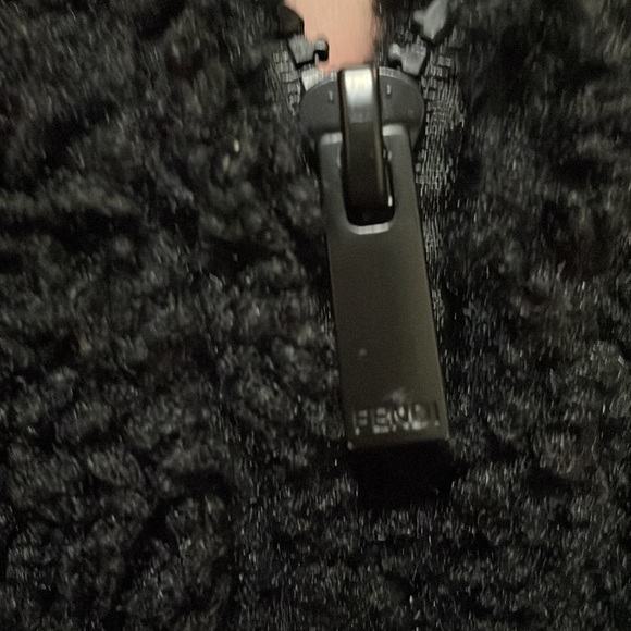 Fendi Black Sheepskin Jacket - Picture 4 of 11